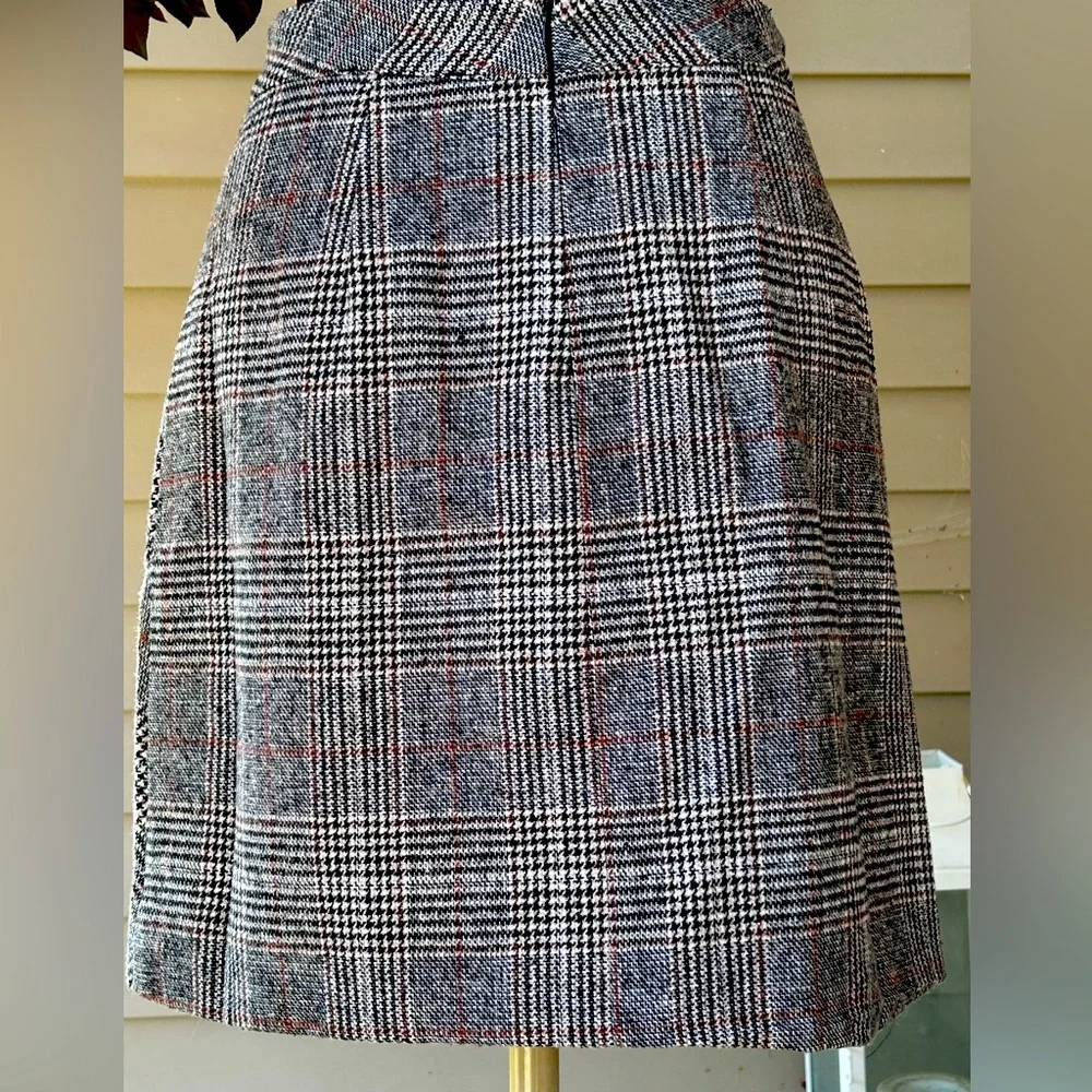 BAGATELLE sXS adorable houndstooth mini Black/brown w/velvet trim details - Picture 2 of 5